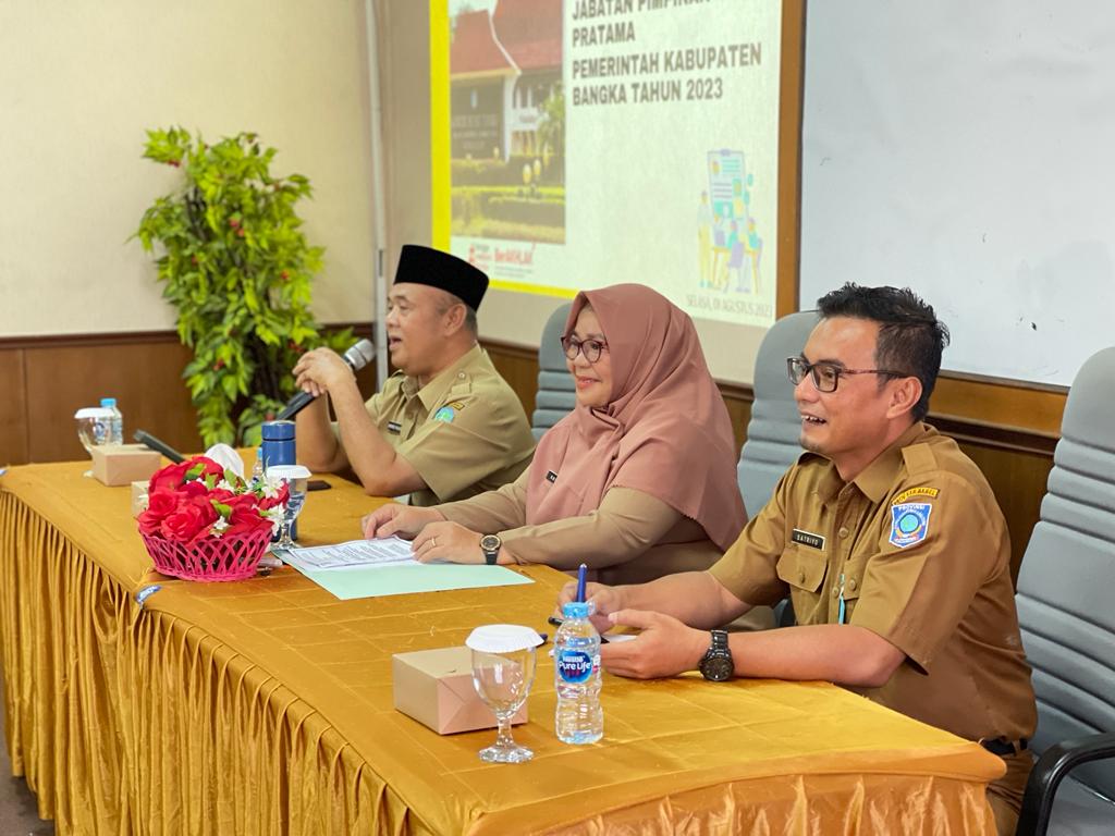 Tim Asesmen Center BKPSDMD Gelar Asesmen JPT Pratama Bangka